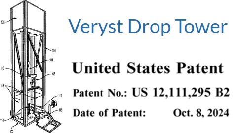 Veryst Drop Tower Patent information